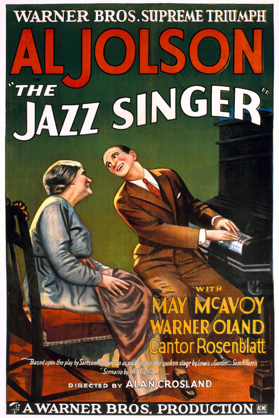 The Jazz Singer (1927) Technical Specifications