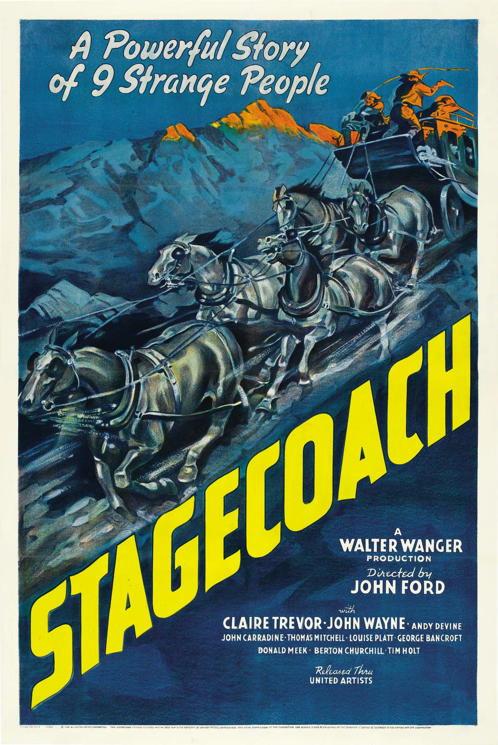 Stagecoach (1939) Technical Specifications