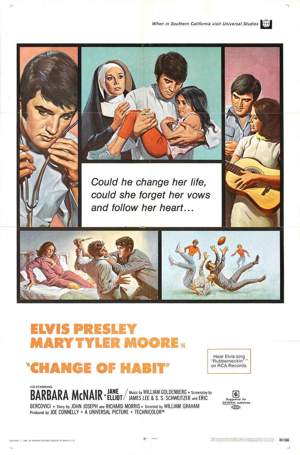 Change of Habit (1969)  Technical Specifications