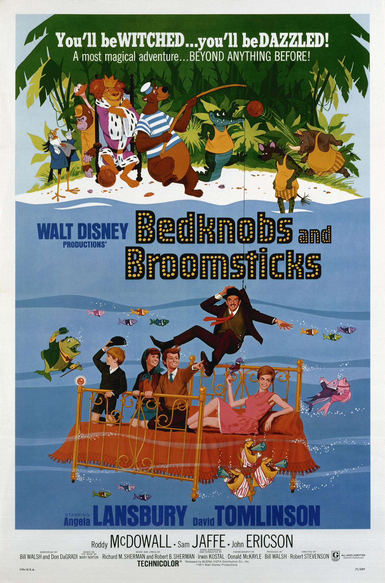 Bedknobs And Broomsticks (1971) Technical Specifications