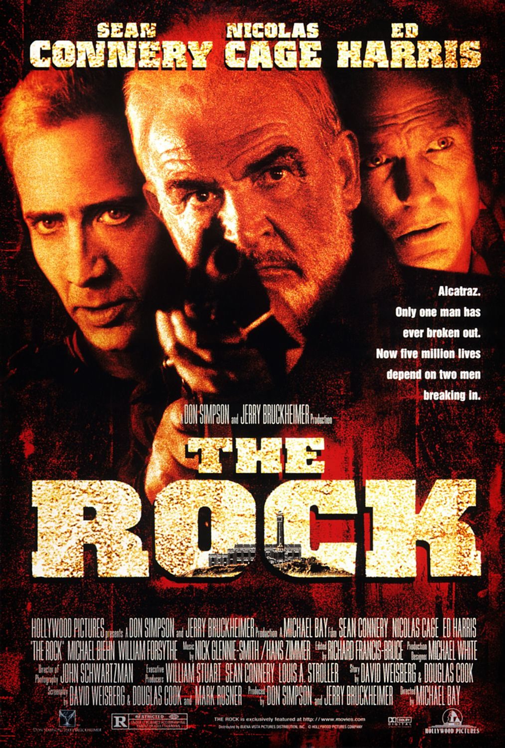 The Rock (1996) Technical Specifications