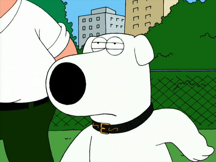 "Family Guy" Brian: Portrait of a Dog