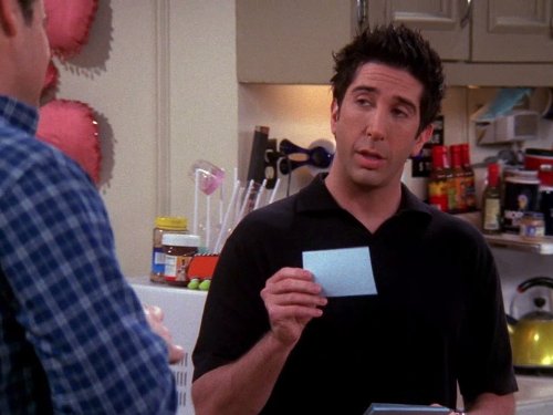 "Friends" The One with the Fertility Test