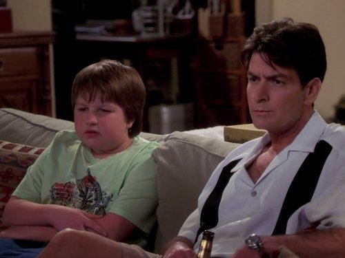 "Two and a Half Men" Tucked, Taped and Gorgeous