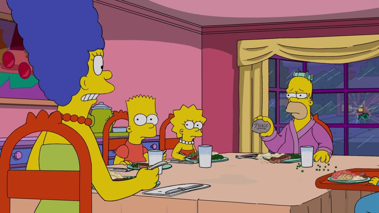 "The Simpsons" Crystal Blue-Haired Persuasion