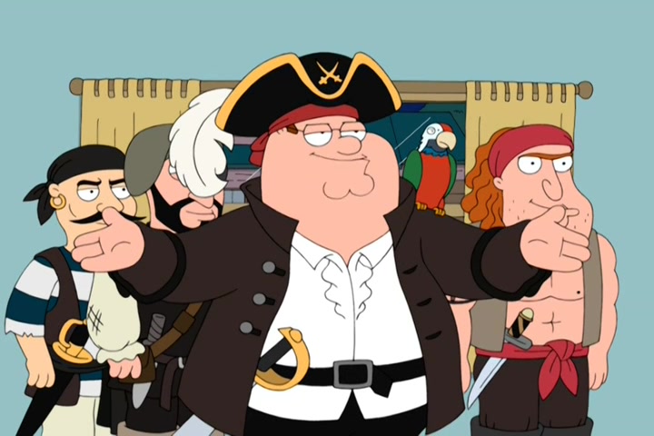 "Family Guy" Long John Peter