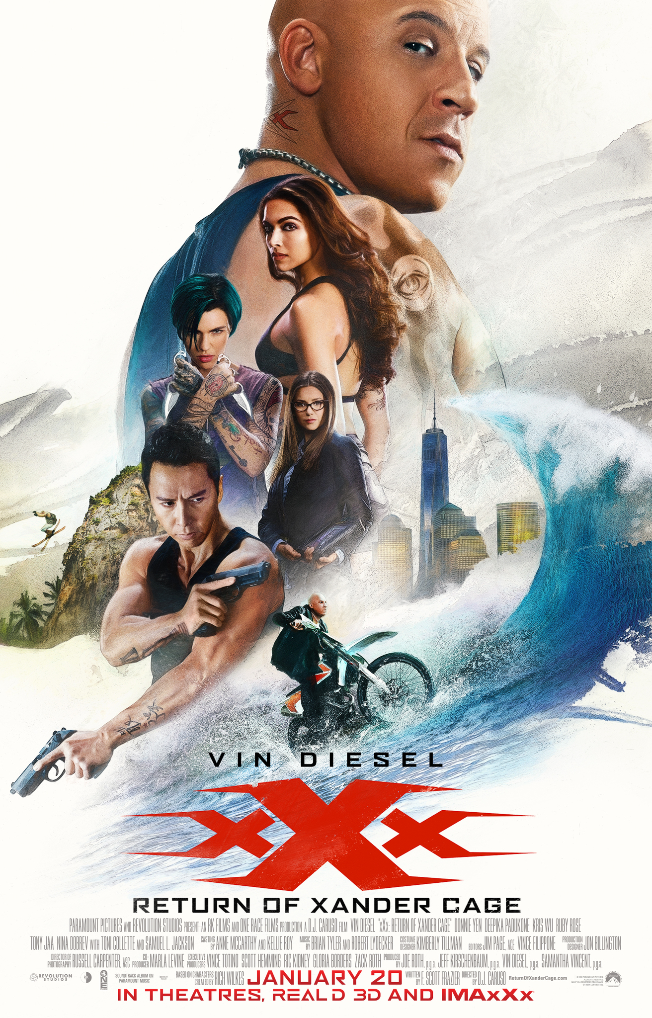 xXx: Return of Xander Cage (2017) Technical Specifications