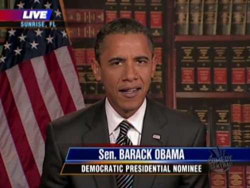 "The Daily Show" Barack Obama
