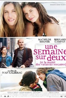 Une semaine sur deux (et la moitié des vacances scolaires)