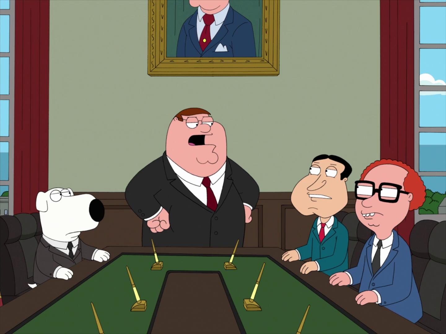 "Family Guy" Business Guy