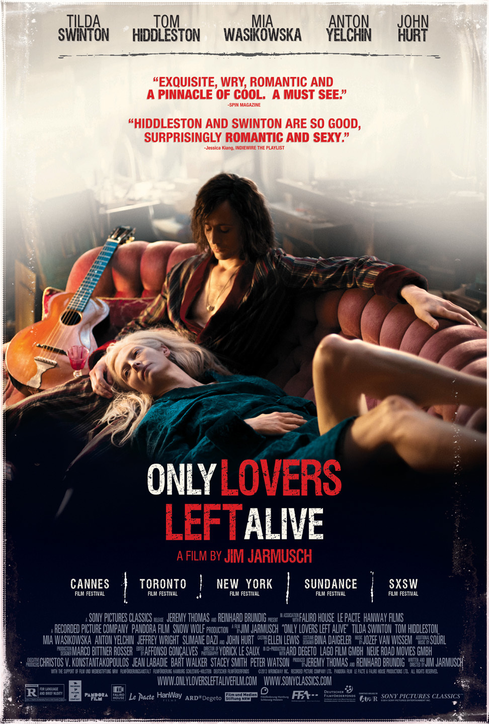 Only Lovers Left Alive (2013) Technical Specifications