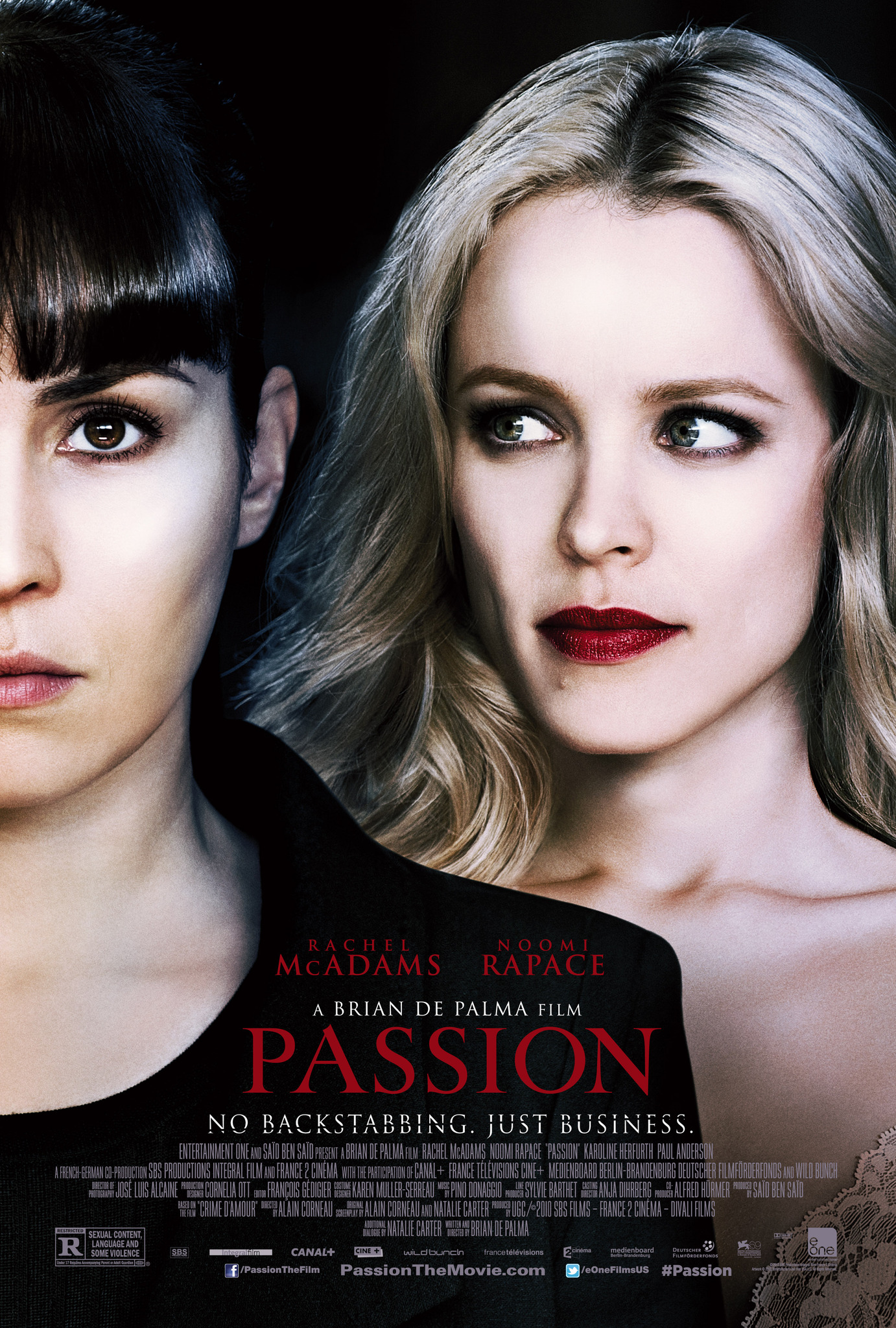 Passion (2012) Technical Specifications