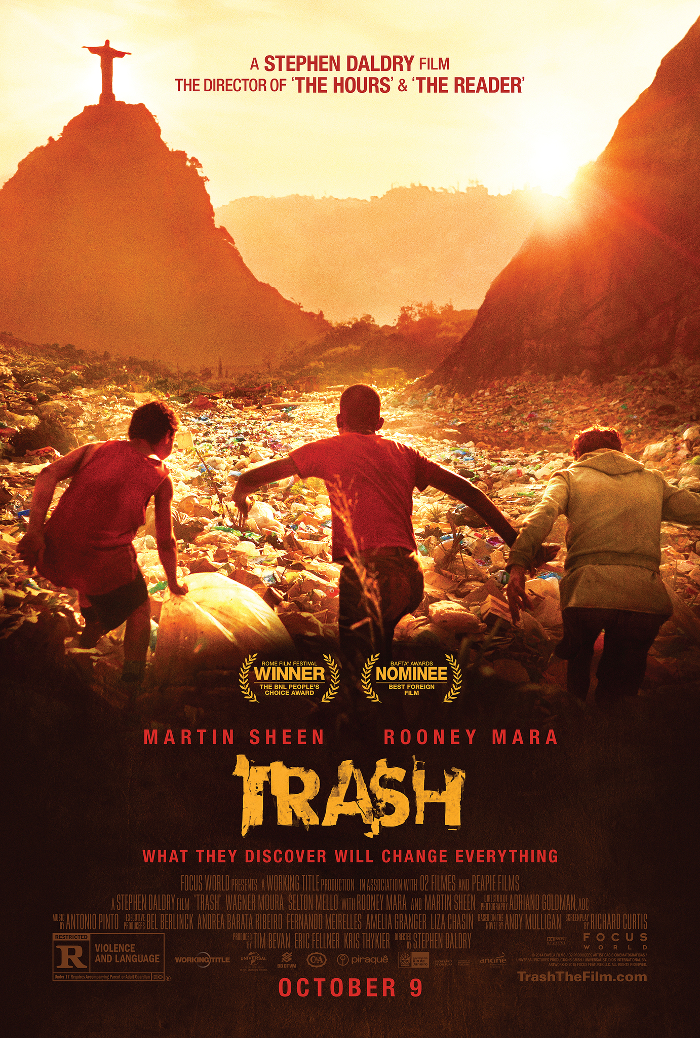 Trash (2014) Technical Specifications