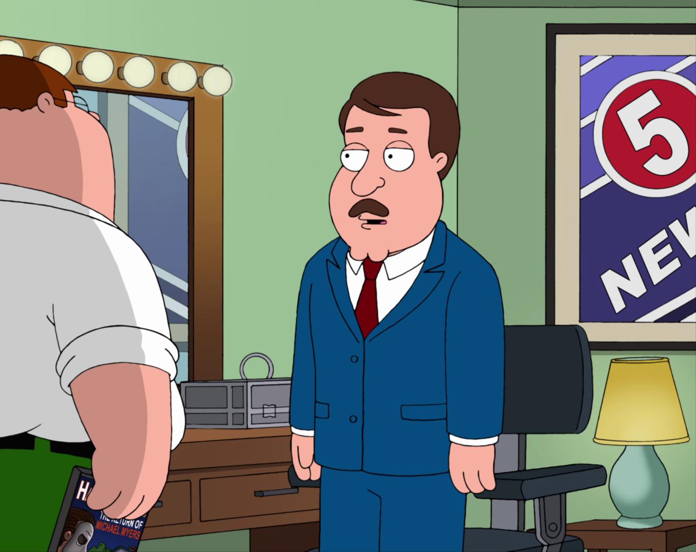 "Family Guy" Tom Tucker: The Man and His Dream