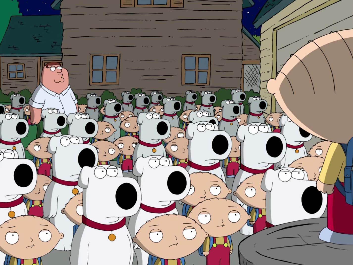 "Family Guy" Back to the Pilot