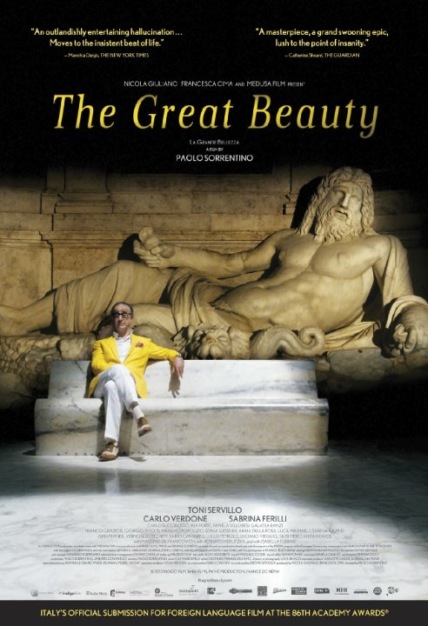 La Grande Bellezza Movie Poster Paolo Sorrentino Great 