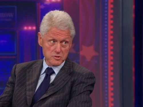 "The Daily Show" Bill Clinton