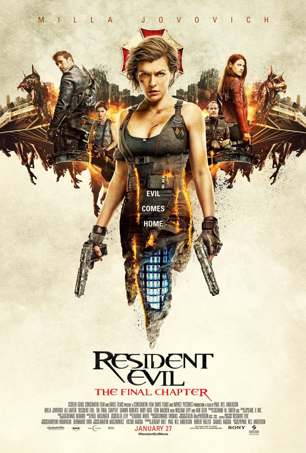 Resident Evil: The Final Chapter (2016) Technical Specifications