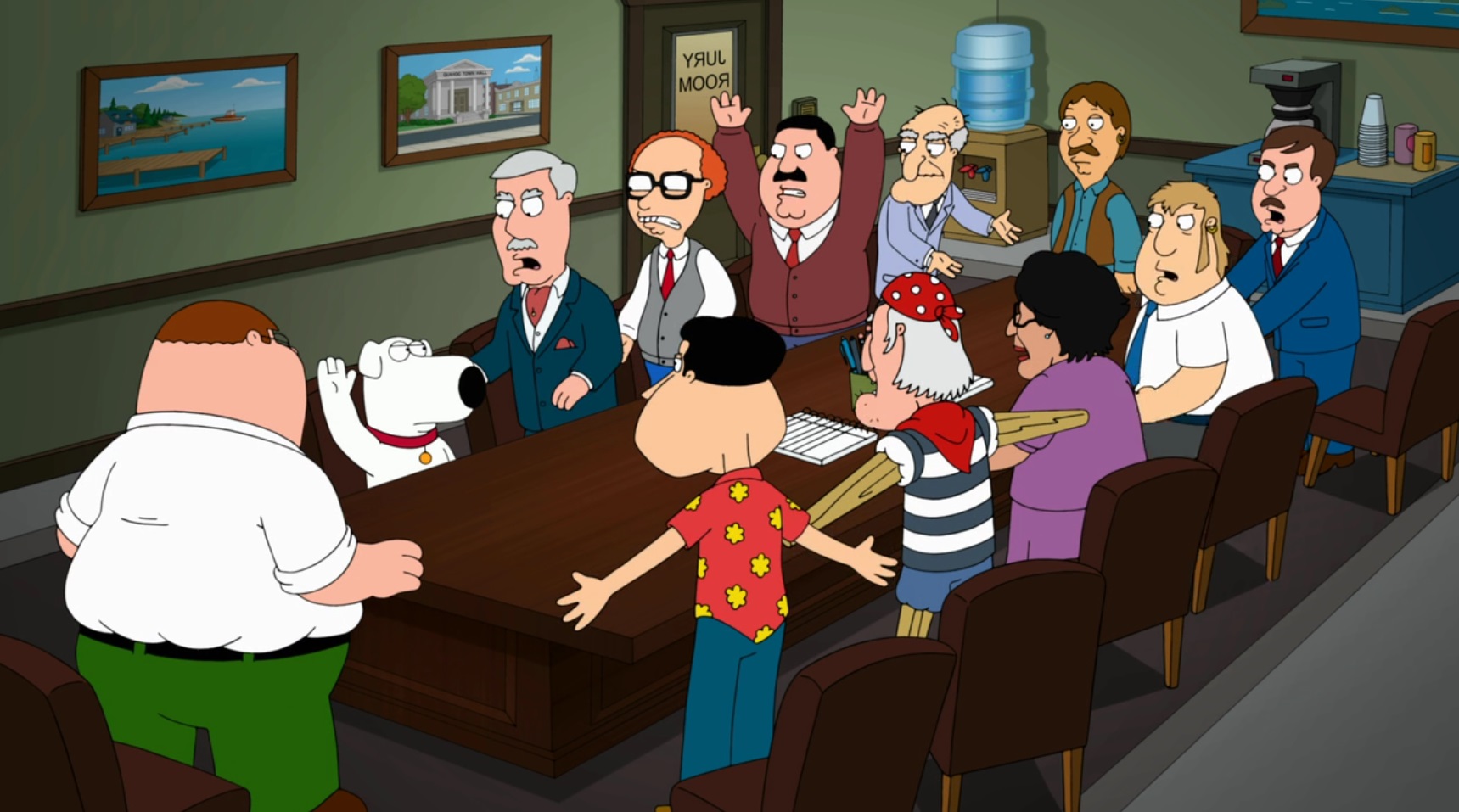 "Family Guy" 12 and a Half Angry Men