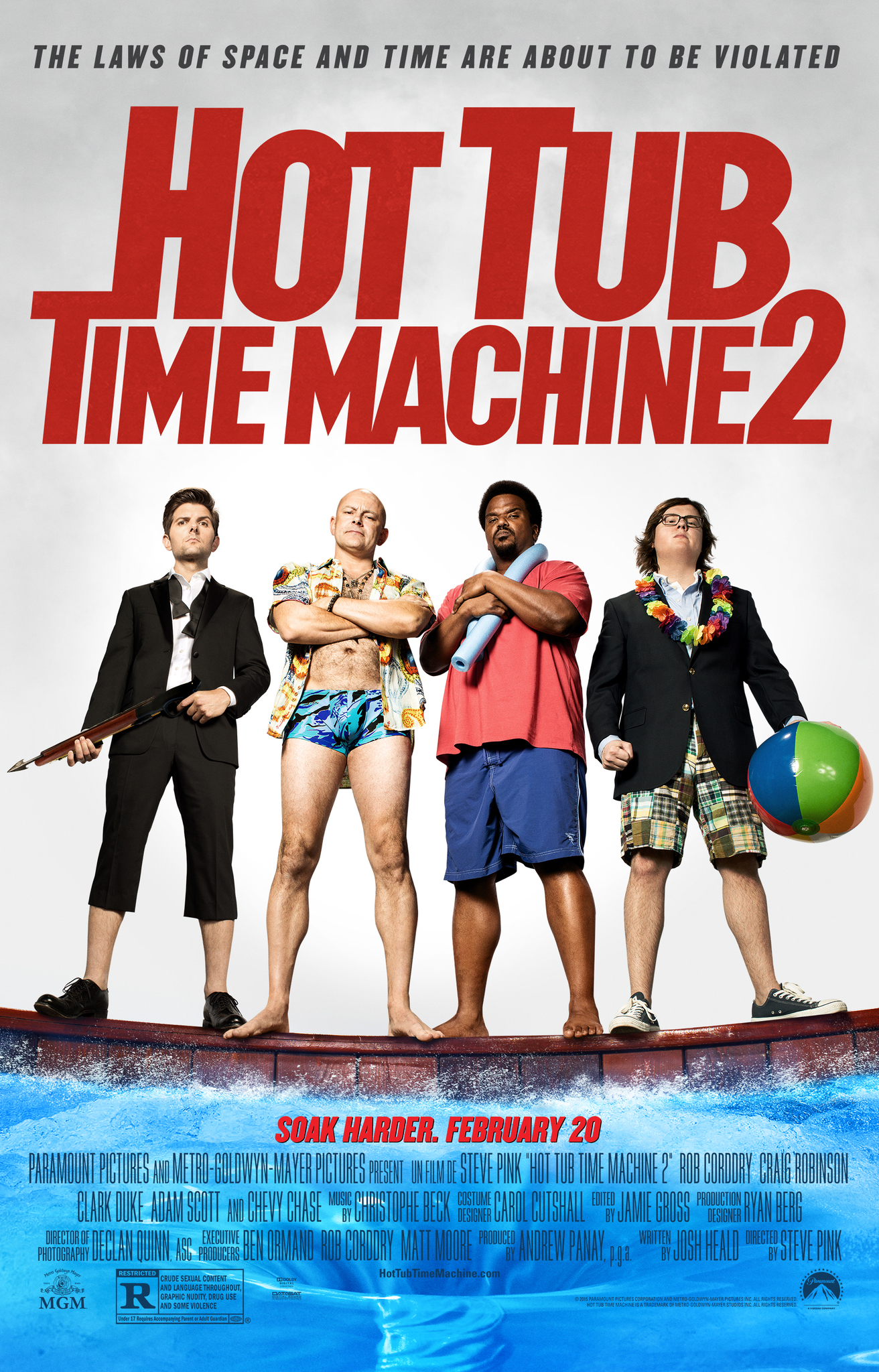 Hot Tub Time Machine 2 (2015) Technical Specifications