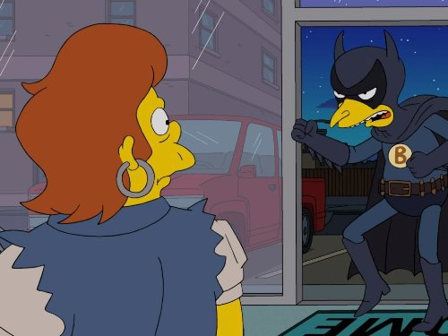 "The Simpsons" Dark Knight Court