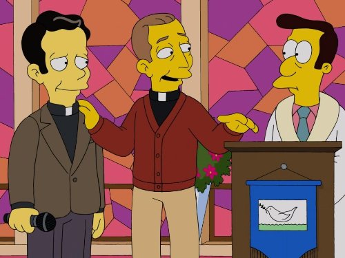 "The Simpsons" Pulpit Friction