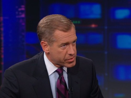 &quot;The Daily Show&quot; Brian Williams