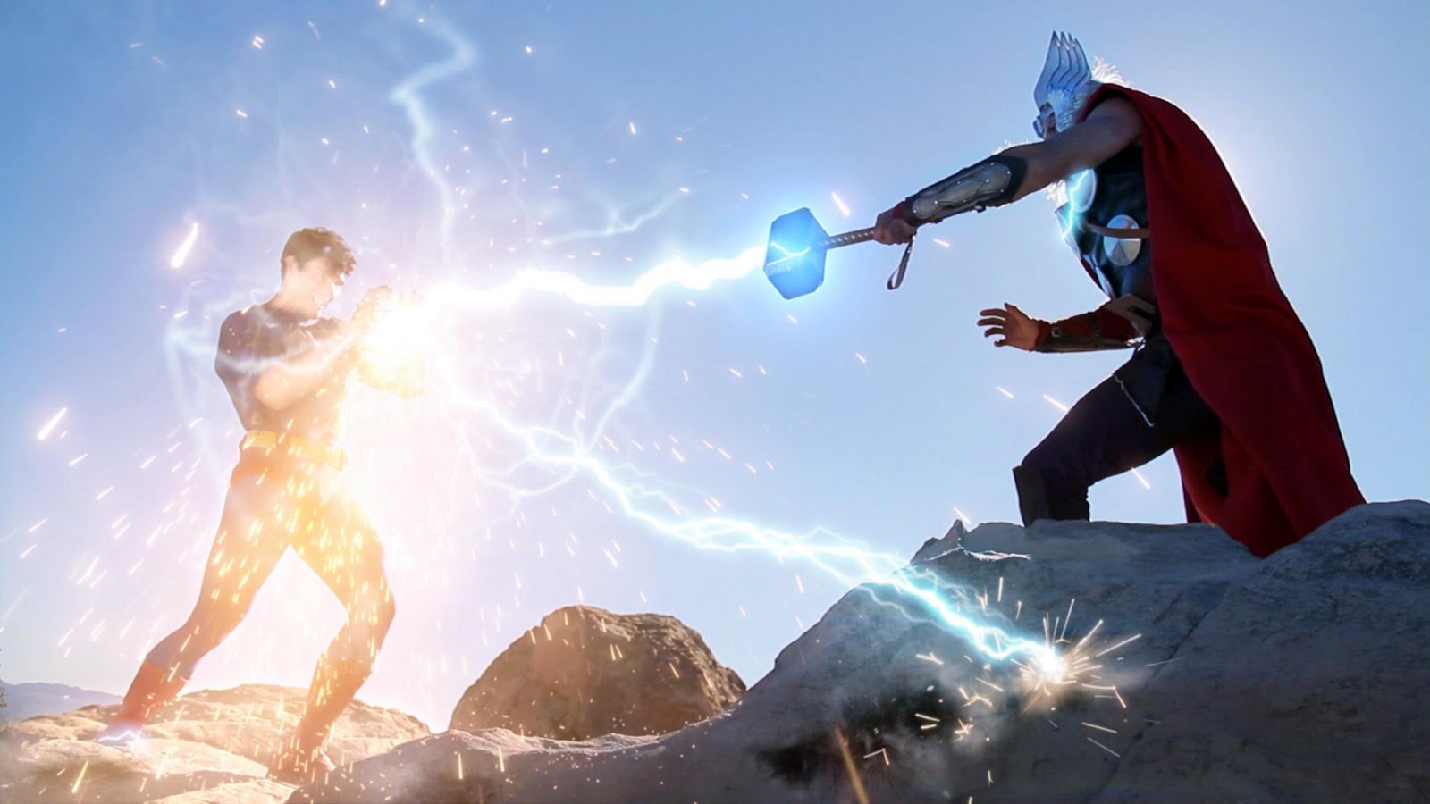 "Super Power Beat Down" Superman vs. Thor