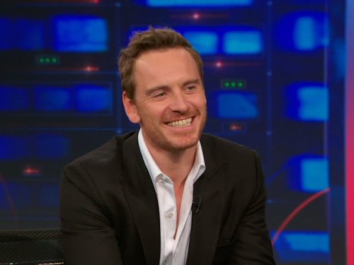 "The Daily Show" Michael Fassbender