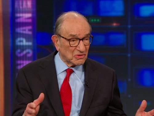 "The Daily Show" Alan Greenspan