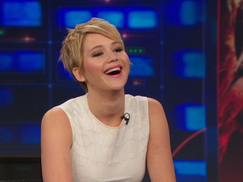 "The Daily Show" Jennifer Lawrence