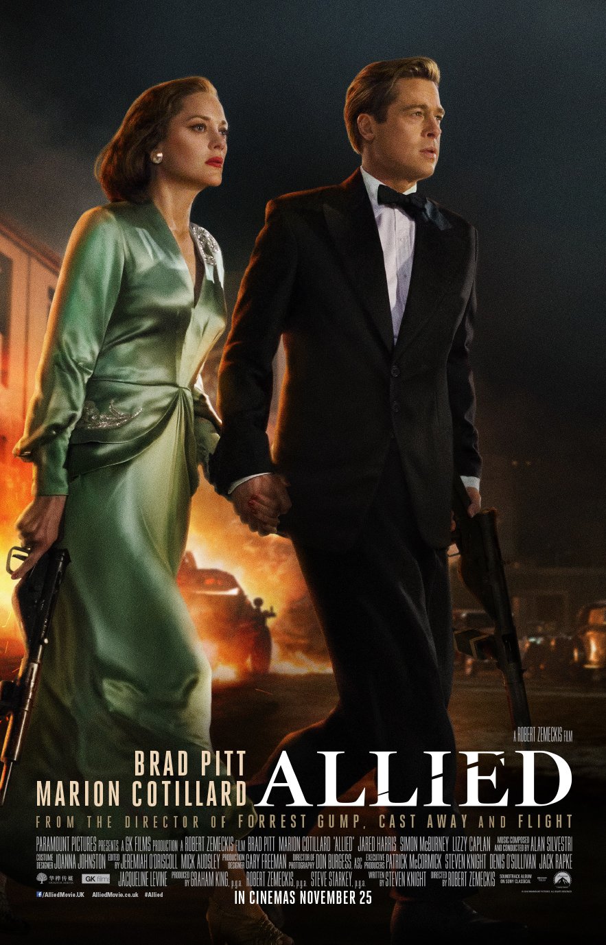 Allied (2016) Technical Specifications