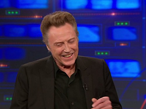 "The Daily Show" Christopher Walken