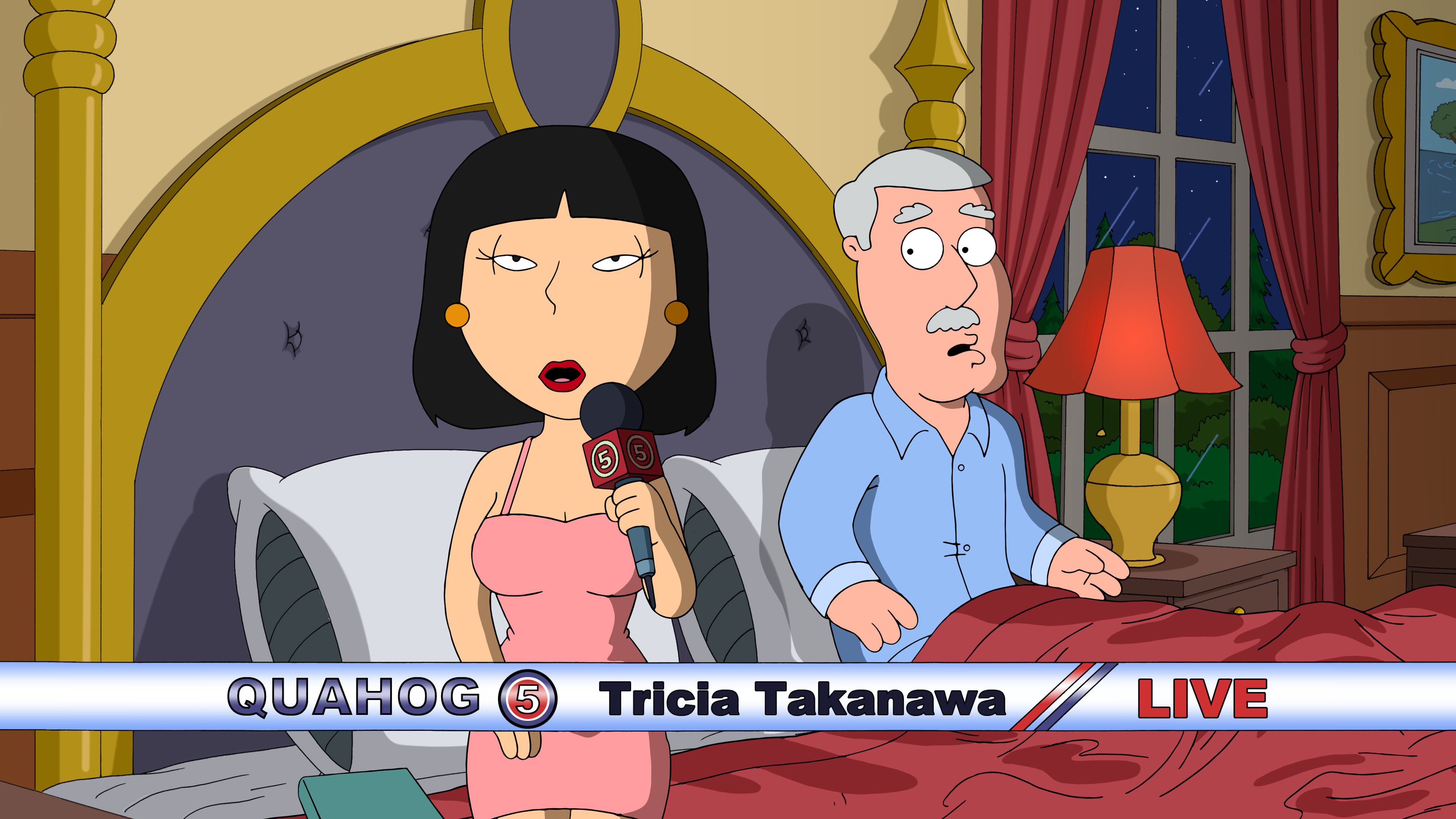 "Family Guy" Carter and Tricia