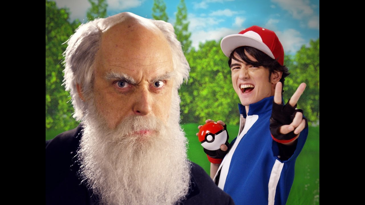 &quot;Epic Rap Battles of History&quot; Ash Ketchum vs Charles Darwin