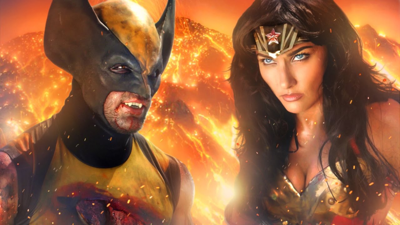 "Super Power Beat Down" Wonder Woman vs Wolverine - Alternate Ending