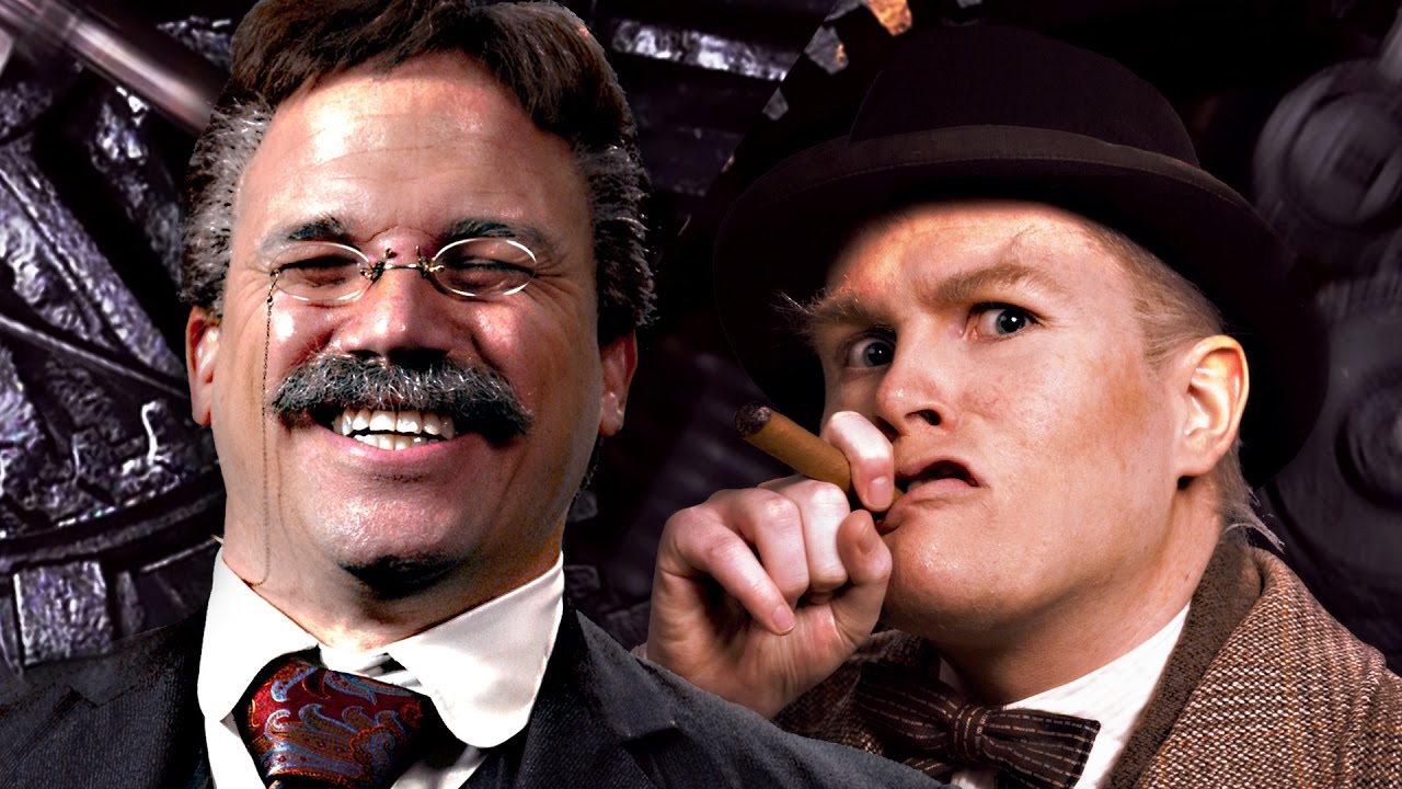&quot;Epic Rap Battles of History&quot; Theodore Roosevelt vs Winston Churchill