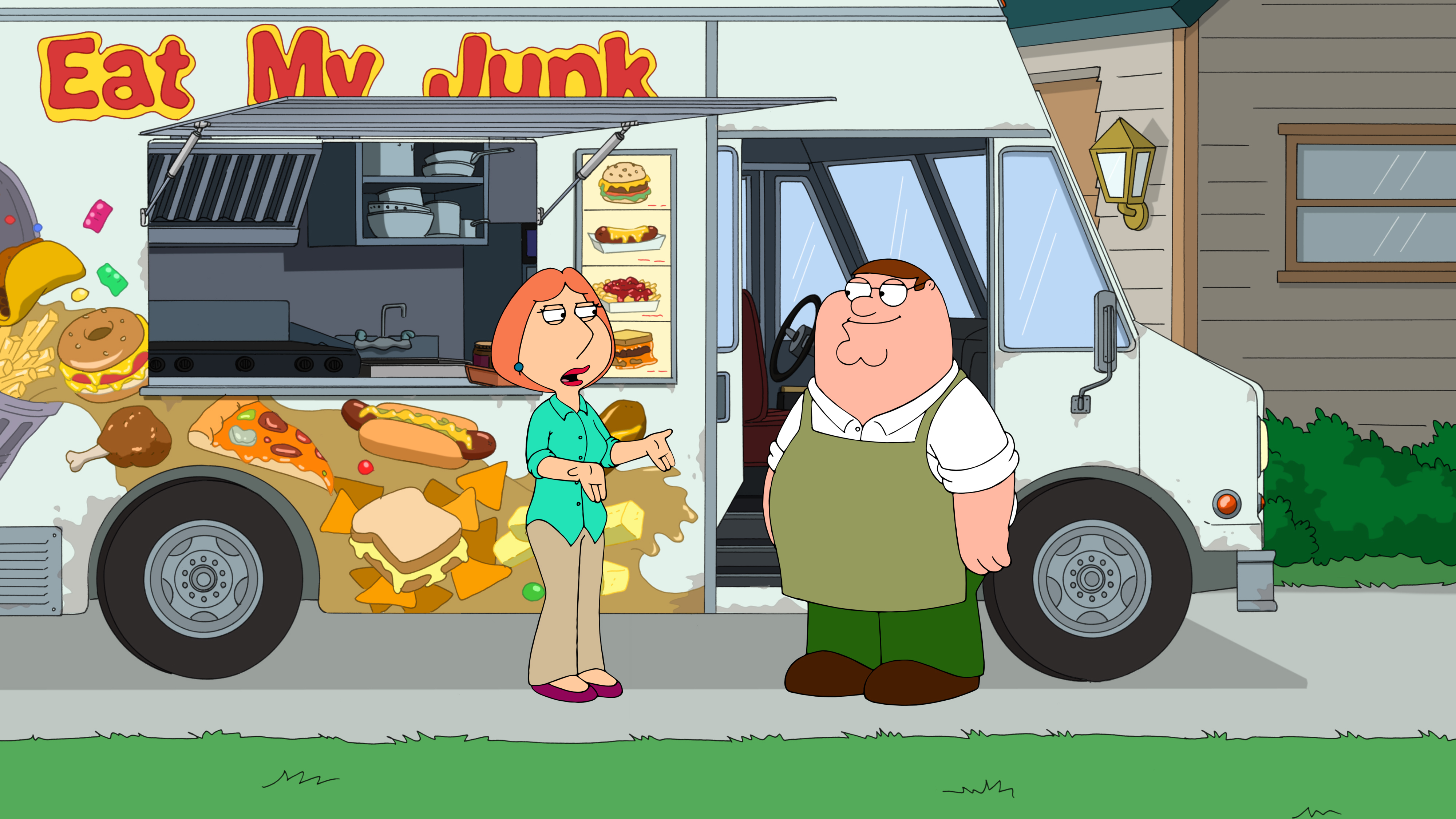 "Family Guy" Saturated Fat Guy