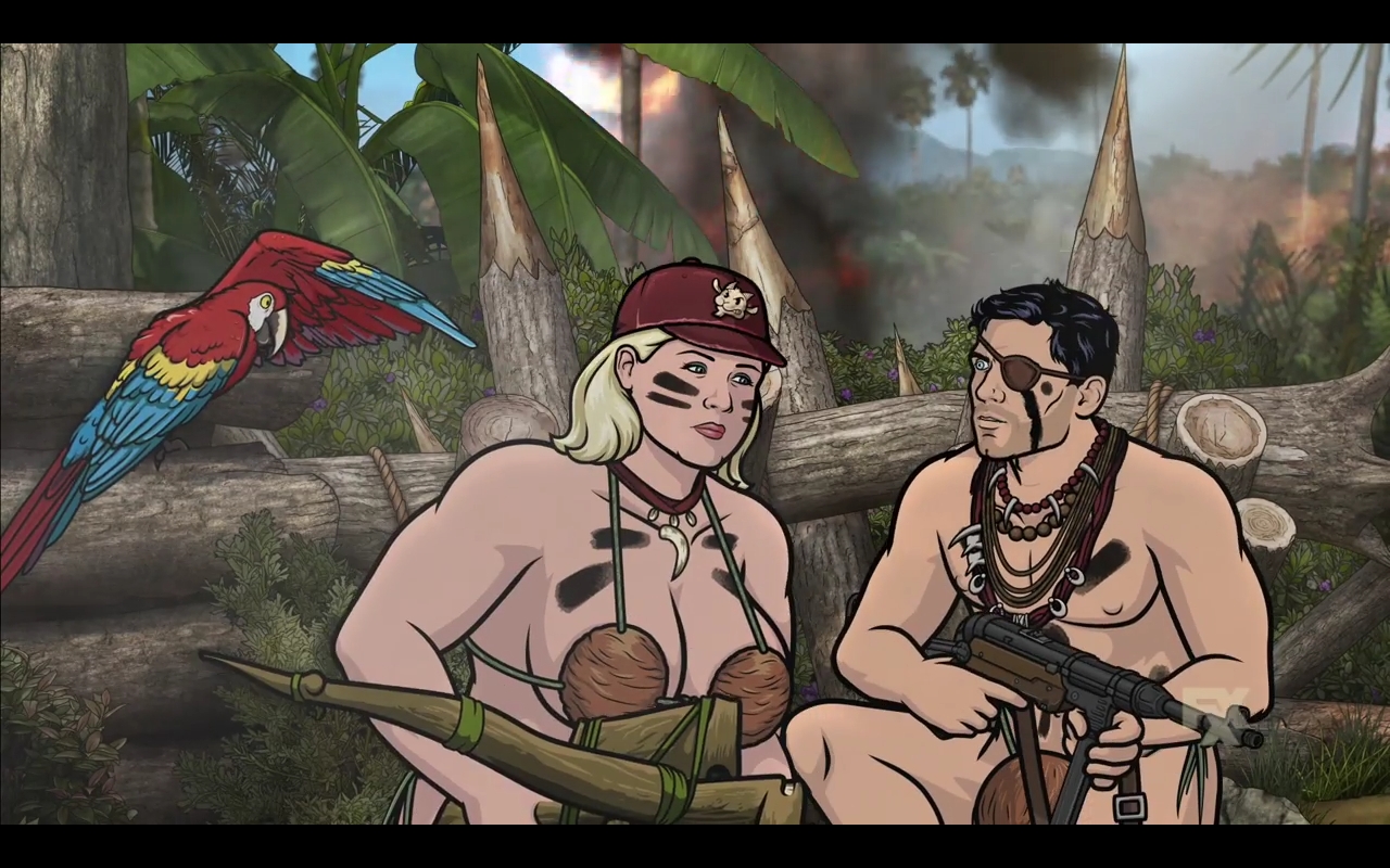 "Archer" Danger Island: Comparative Wickedness of Civilized and Unenlightened Peoples