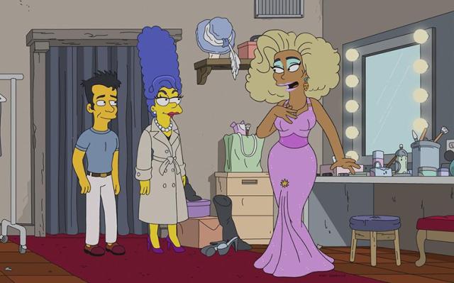 "The Simpsons" Werking Mom