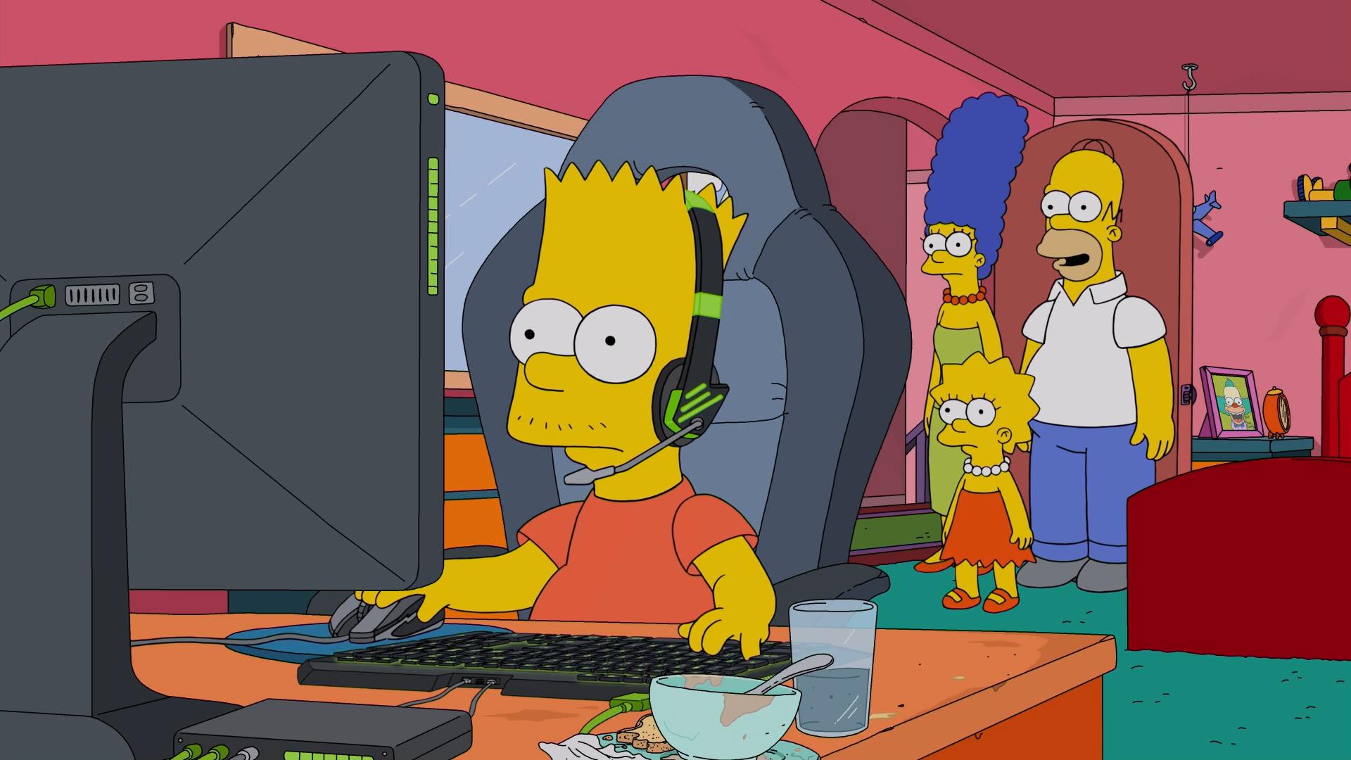 "The Simpsons" E My Sports