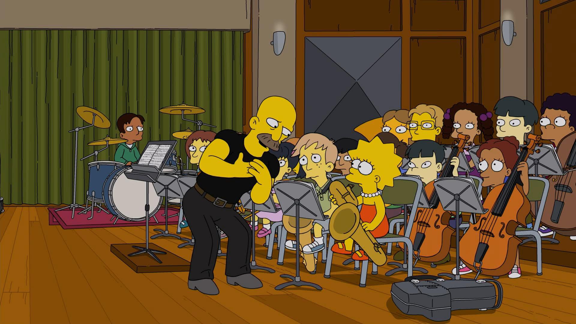 "The Simpsons" Girl's in the Band