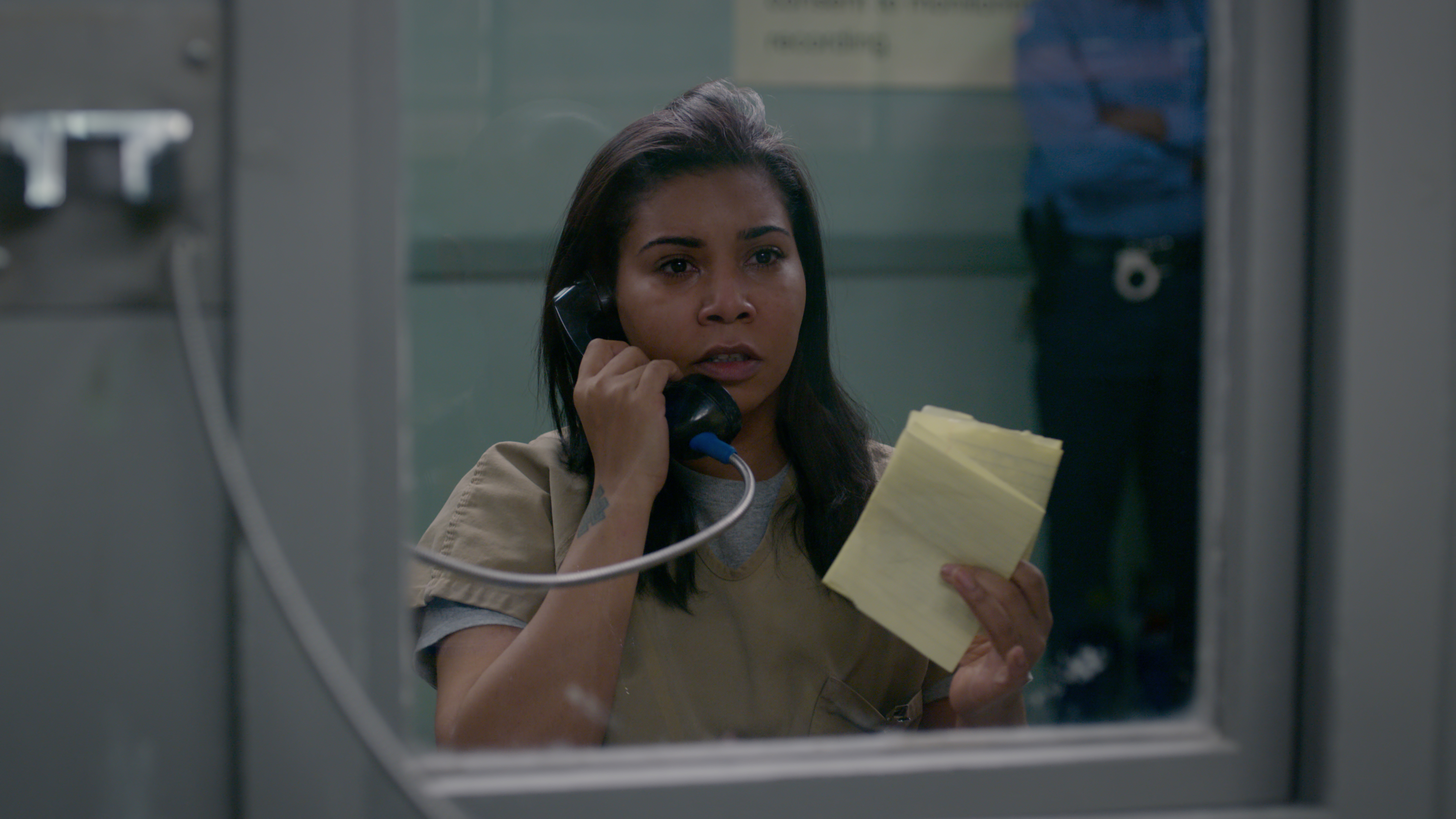 "Orange Is the New Black" Trapped in an Elevator