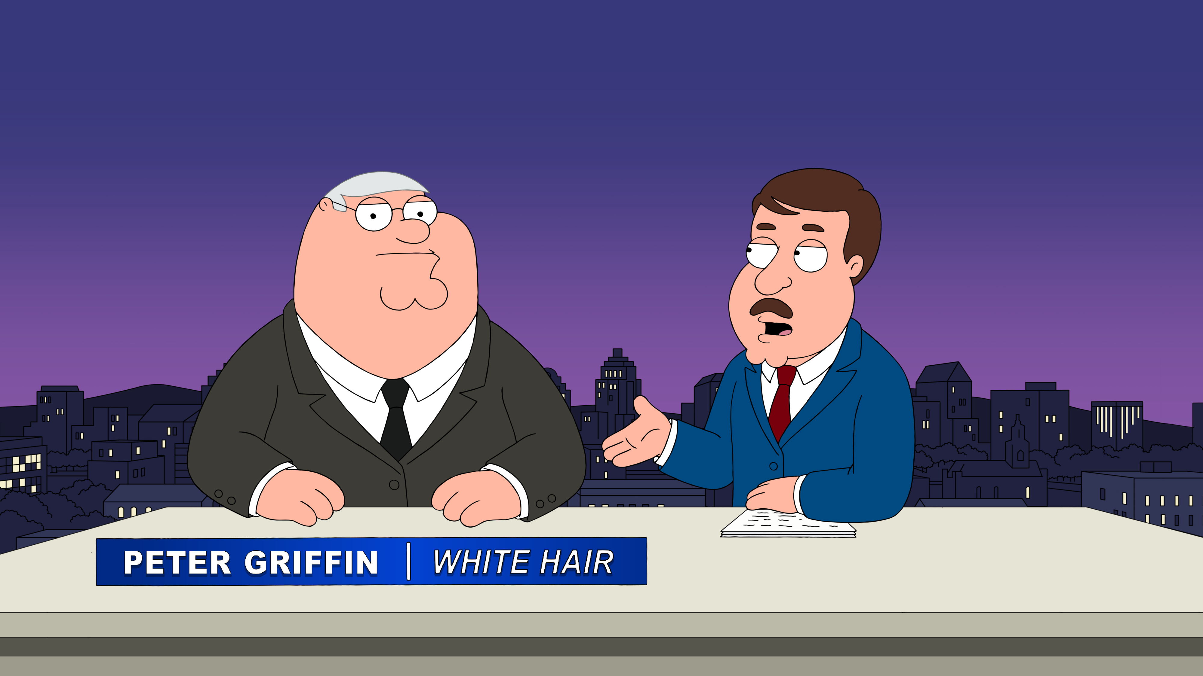 "Family Guy" Hefty Shades of Gray